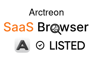Arctreon - SaaS Browser Verified Badge
