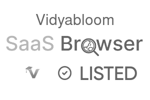 Vidyabloom - SaaS Browser Verified Badge