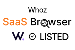 Whoz - SaaS Browser Verified Badge