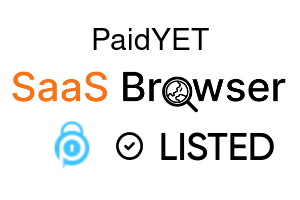 PaidYET - SaaS Browser Verified Badge