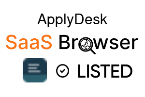 ApplyDesk - SaaS Browser Verified Badge