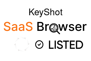 KeyShot - SaaS Browser Verified Badge