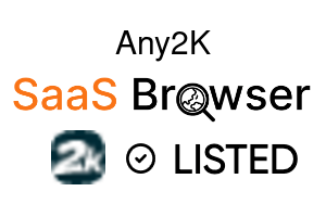 Any2K - SaaS Browser Verified Badge