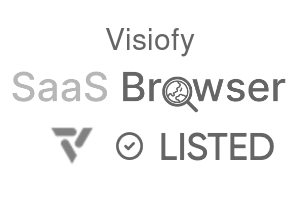 Visiofy - SaaS Browser Verified Badge
