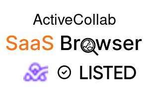 ActiveCollab - SaaS Browser Verified Badge