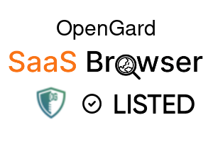 OpenGard - SaaS Browser Verified Badge