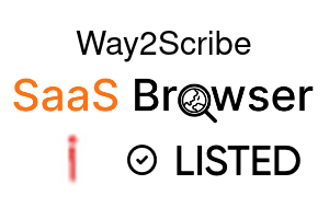 Way2Scribe - SaaS Browser Verified Badge