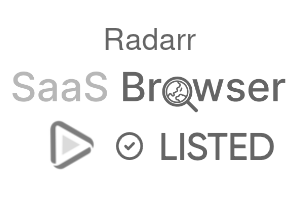 Radarr - SaaS Browser Verified Badge