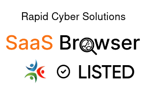 Rapid Cyber Solutions - SaaS Browser Verified Badge