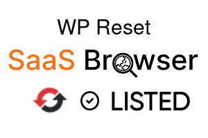WP Reset - SaaS Browser Verified Badge