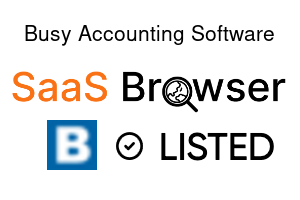 Busy Accounting Software - SaaS Browser Verified Badge