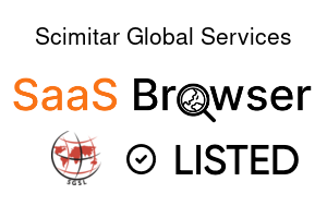 Scimitar Global Services - SaaS Browser Verified Badge