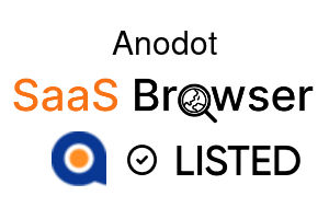 Anodot - SaaS Browser Verified Badge