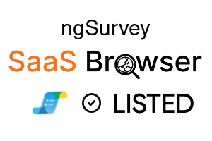 ngSurvey - SaaS Browser Verified Badge
