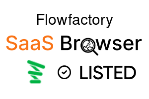 Flowfactory - SaaS Browser Verified Badge