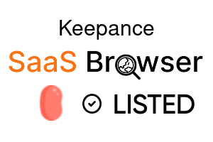 Keepance - SaaS Browser Verified Badge