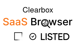 Clearbox - SaaS Browser Verified Badge