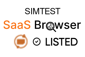 SIMTEST - SaaS Browser Verified Badge