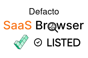 Defacto - SaaS Browser Verified Badge