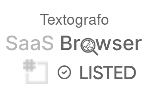Textografo - SaaS Browser Verified Badge