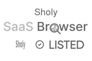 Sholy - SaaS Browser Verified Badge