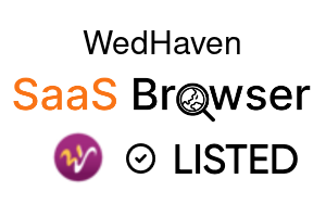 WedHaven - SaaS Browser Verified Badge
