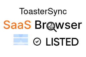 ToasterSync - SaaS Browser Verified Badge