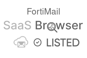 FortiMail - SaaS Browser Verified Badge