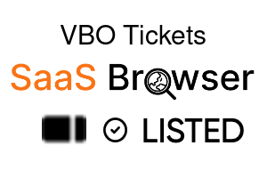 VBO Tickets - SaaS Browser Verified Badge