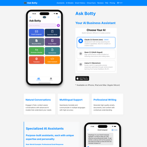 Ask Botty Screenshot