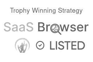 Trophy Winning Strategy - SaaS Browser Verified Badge
