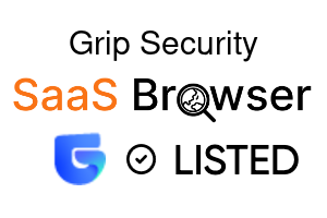 Grip Security - SaaS Browser Verified Badge