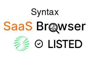 Syntax - SaaS Browser Verified Badge