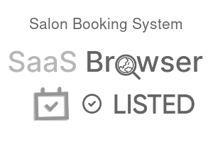 Salon Booking System - SaaS Browser Verified Badge