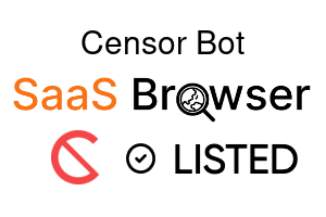 Censor Bot - SaaS Browser Verified Badge