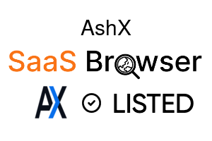 AshX - SaaS Browser Verified Badge