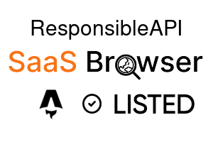 ResponsibleAPI - SaaS Browser Verified Badge