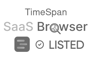 TimeSpan - SaaS Browser Verified Badge