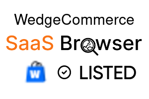 WedgeCommerce - SaaS Browser Verified Badge
