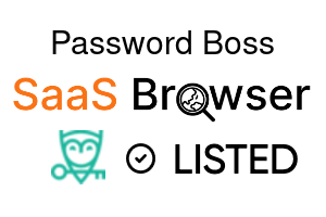 Password Boss - SaaS Browser Verified Badge