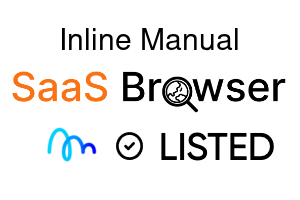 Inline Manual - SaaS Browser Verified Badge