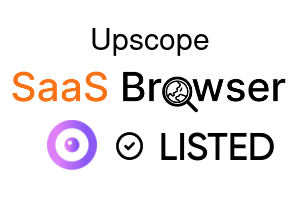 Upscope - SaaS Browser Verified Badge