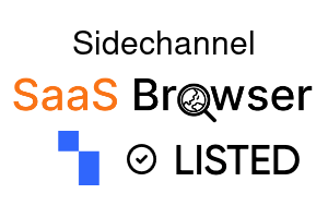 Sidechannel - SaaS Browser Verified Badge
