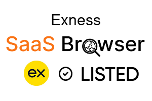 Exness - SaaS Browser Verified Badge