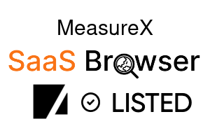 MeasureX - SaaS Browser Verified Badge