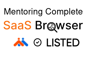 Mentoring Complete - SaaS Browser Verified Badge