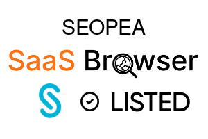 SEOPEA - SaaS Browser Verified Badge