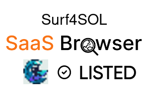 surf4SOL - SaaS Browser Verified Badge