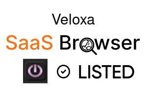 Veloxa - SaaS Browser Verified Badge