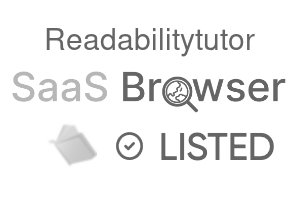 Readabilitytutor - SaaS Browser Verified Badge